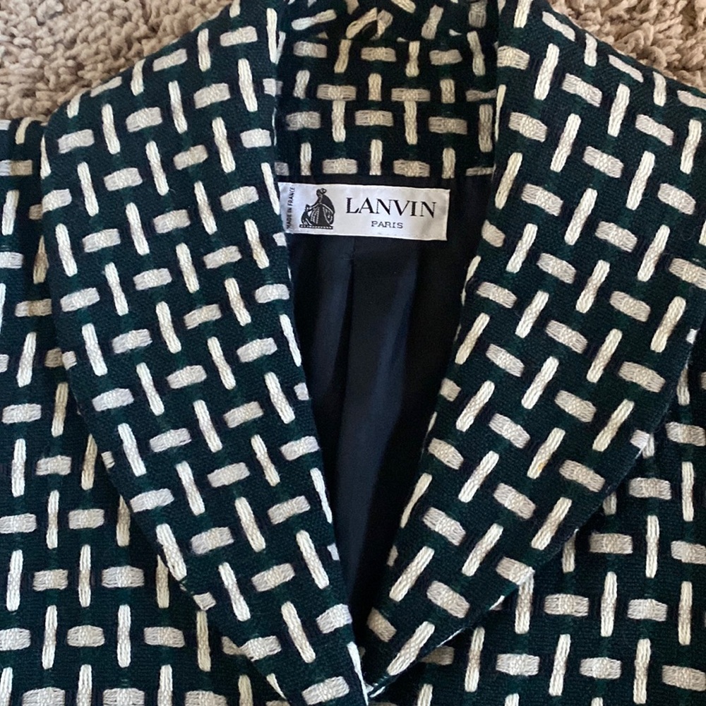 Lanvin couture jacket